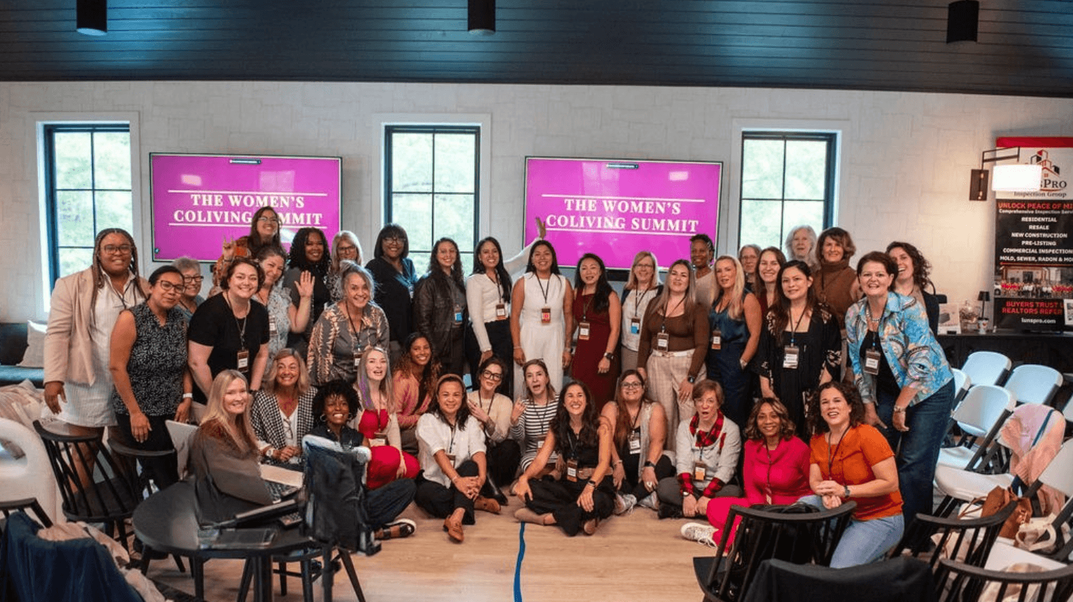 Women's Coliving Summit 2025 group photo